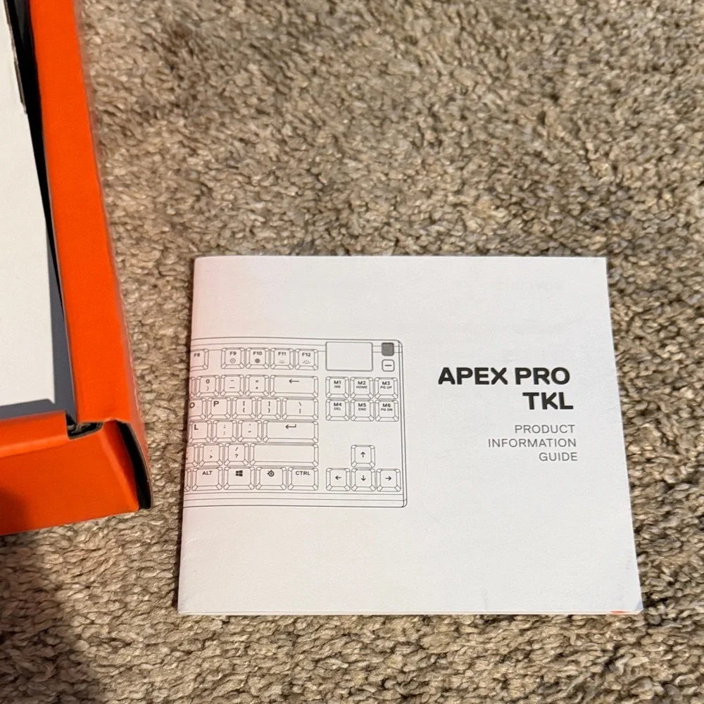 SteelSeries Apex Pro TKL Mechanical Gaming Keyboard - Black